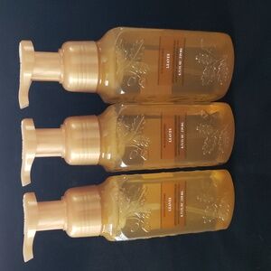 3 Bath & Body Works  - LEAVES - Gentle Foaming Hand Soaps